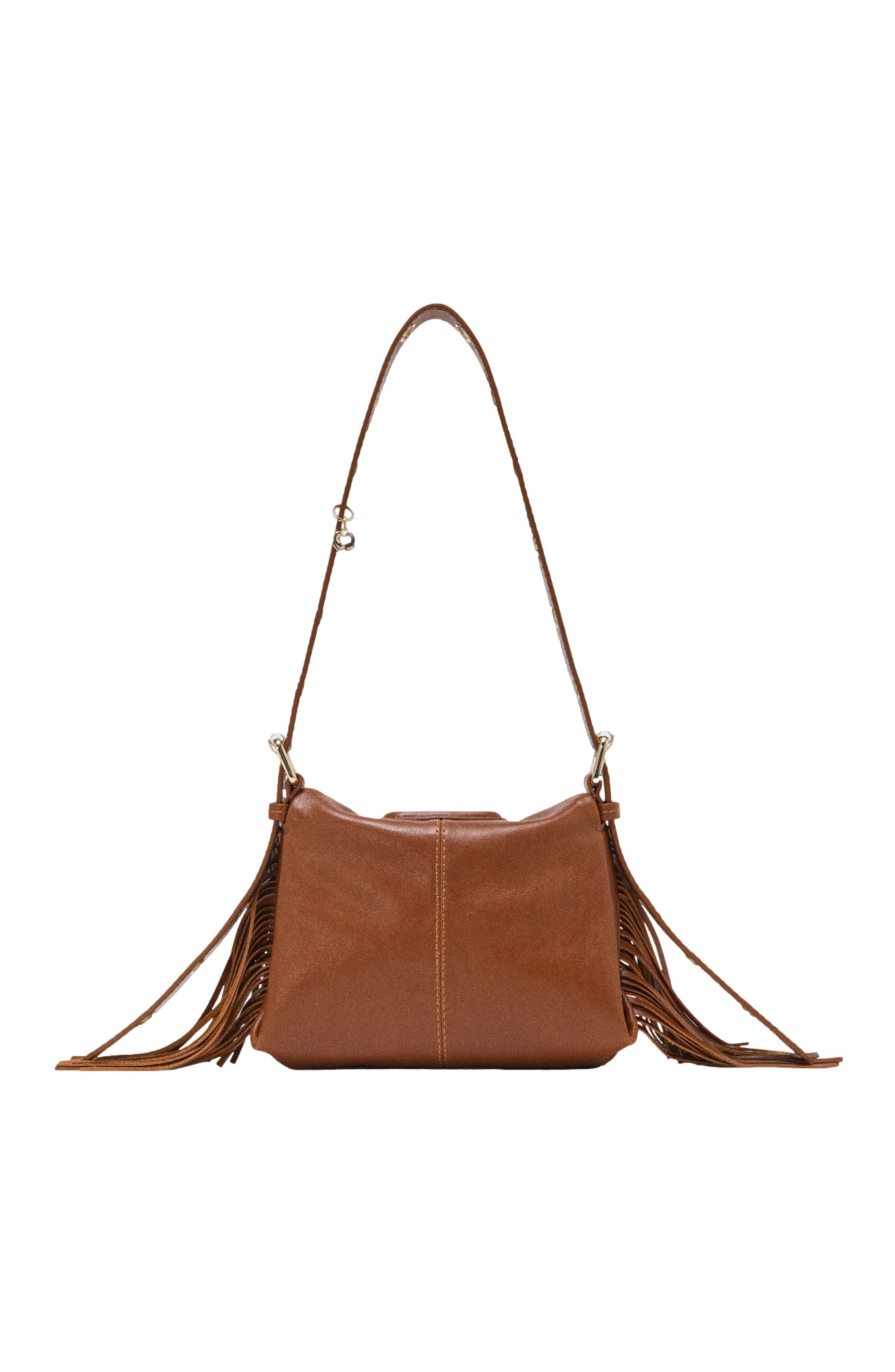 Smooth leather mini Miss M bag, Alternate, color, Tobacco