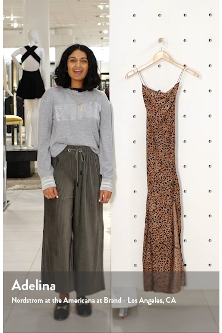 Love Bias Leopard Print Cover-Up Maxi Dress video