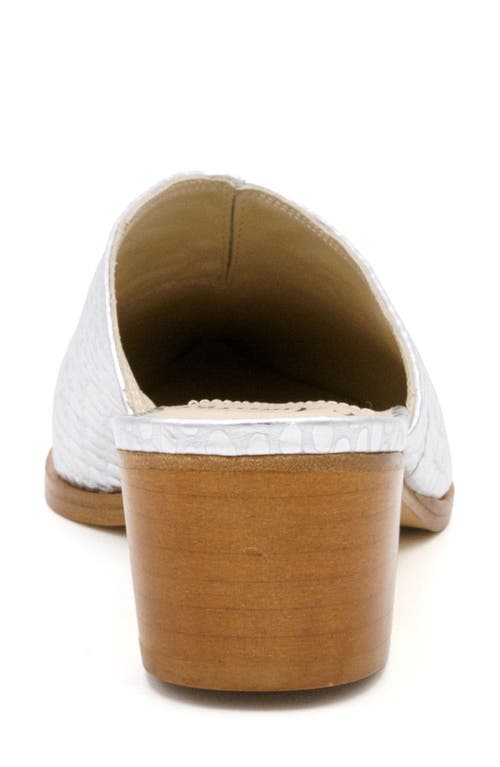 Amalfi By Rangoni Pensiero Pointed Toe Mule In Argenta Alabama
