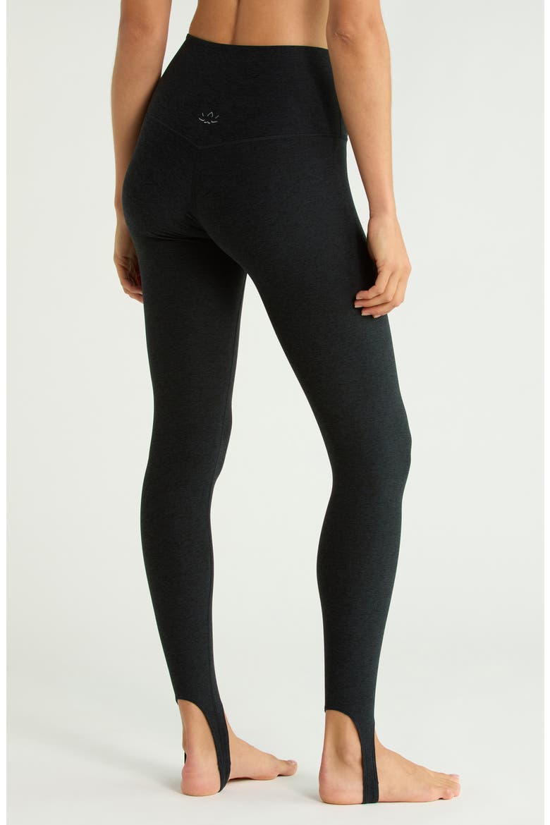 Spacedye High Waist Stirrup Leggings, Alternate, color, DARKEST NIGHT