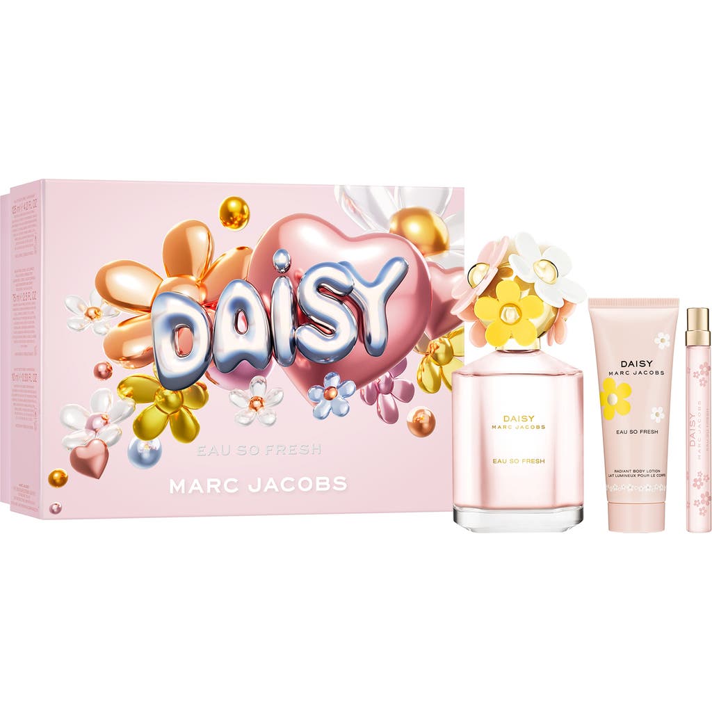 Marc Jacobs Daisy Eau So Fresh Eau De Toilette Set $214 Value In No Color