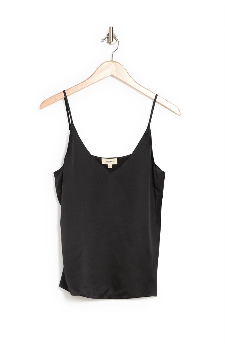 L'AGENCE Gabriella Silk Camisole, Alternate, color, 