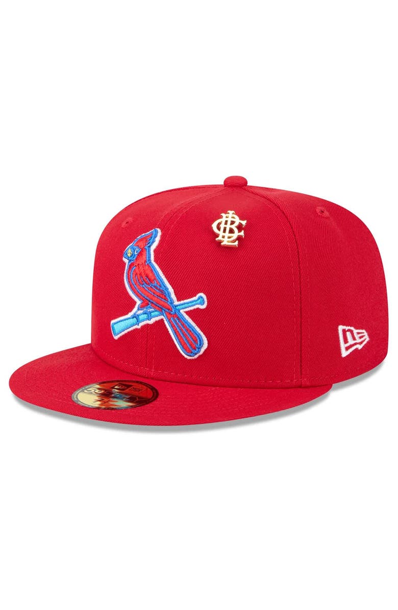 New Era Men's New Era  Red St. Louis Cardinals 2025 Big League Chew 59FIFTY Fitted Hat, Alternate, color, 
