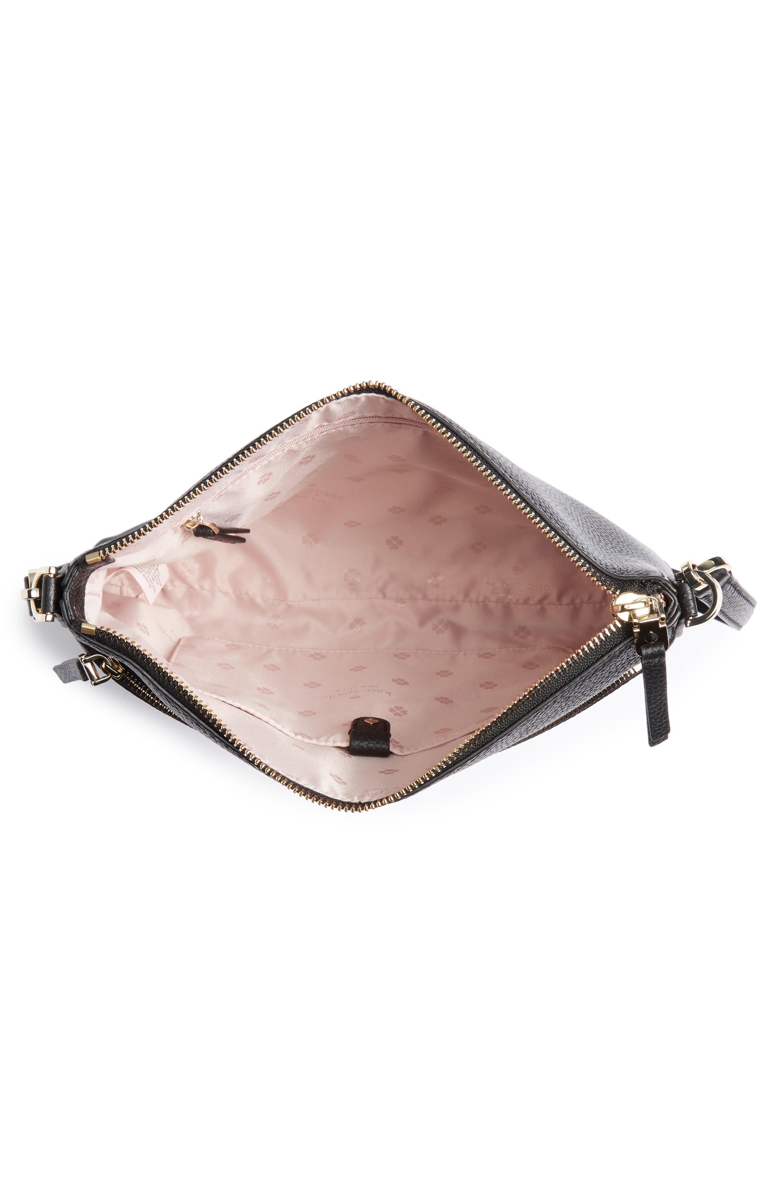 Kate Spade New York medium polly leather crossbody bag, Alternate, color, 