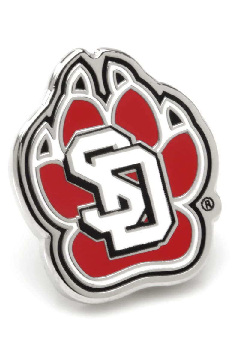 NCAA University of South Dakota Coyotes Lapel Pin, Main, color, SOUTH DAKOTA COYOTES