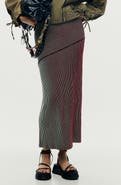 Desigual Stripe Maxi Skirt