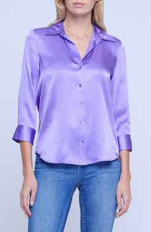 Dani Silk Charmeuse Blouse