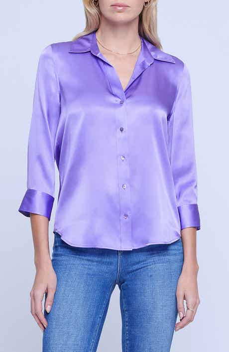Dani Silk Charmeuse Blouse
