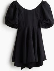 H&M Balloon-sleeved Dress