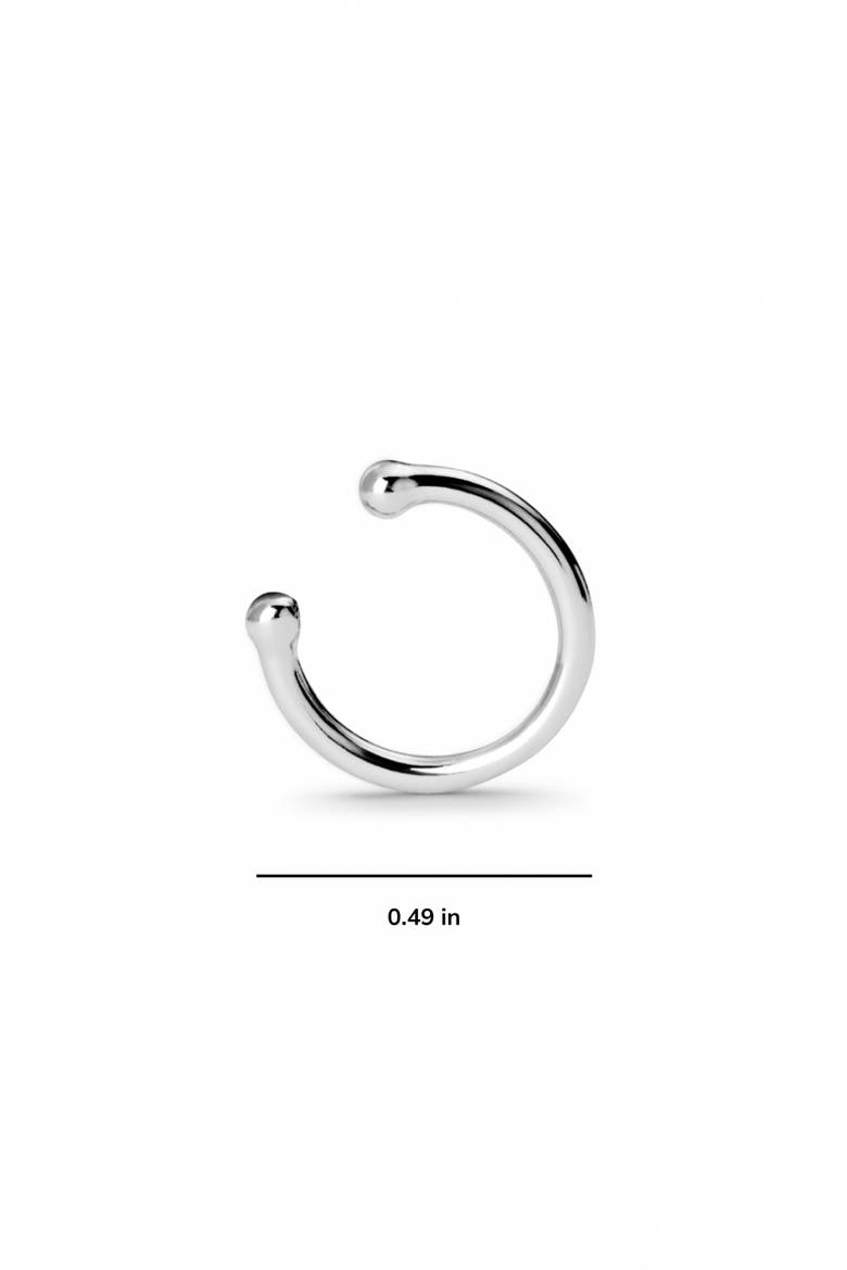 Sterling Silver - Simple Ear Cuff, Alternate, color, Silver