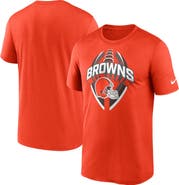 Nike Men's Nike Orange Cleveland Browns Legend Icon Performance T-Shirt