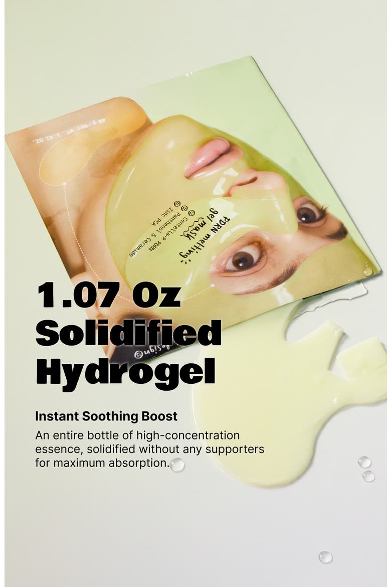 PDRN Melting Gel Mask Set of 4, Alternate, color, Yellow