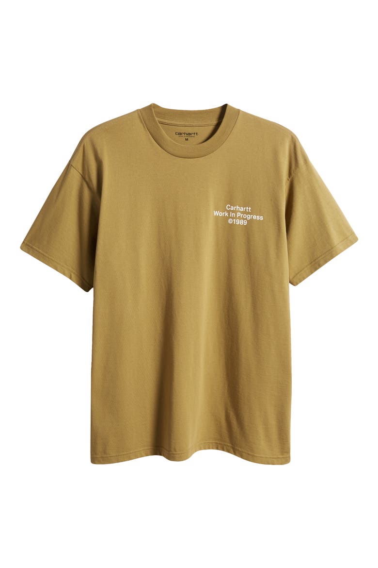 Formation Organic Cotton Graphic T-Shirt, Alternate, color, LARCH / WHITE