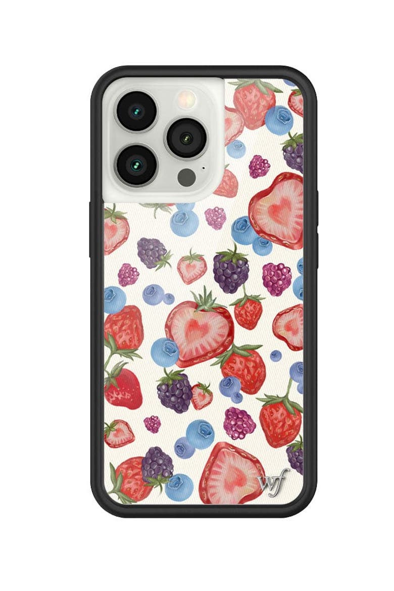 Fruit Tart iPhone Case, Alternate, color, White