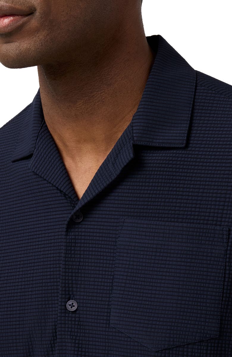 Mizzen+Main Copa Performance Camp Shirt, Alternate, color, Navy
