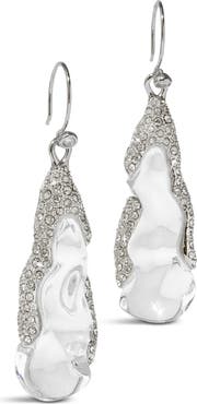Alexis Bittar Silverlake Lucite Pavé Linear Earrings