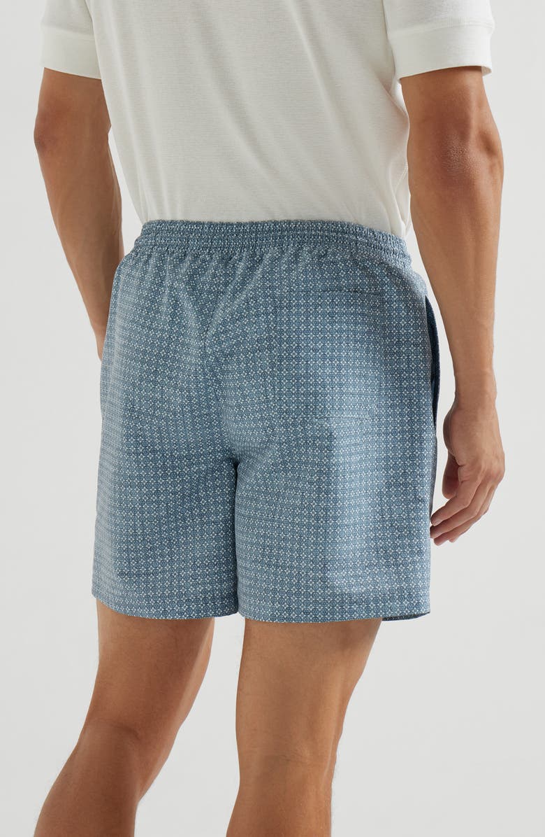 Brunello Cucinelli Nylon swim shorts, Alternate, color, Slate