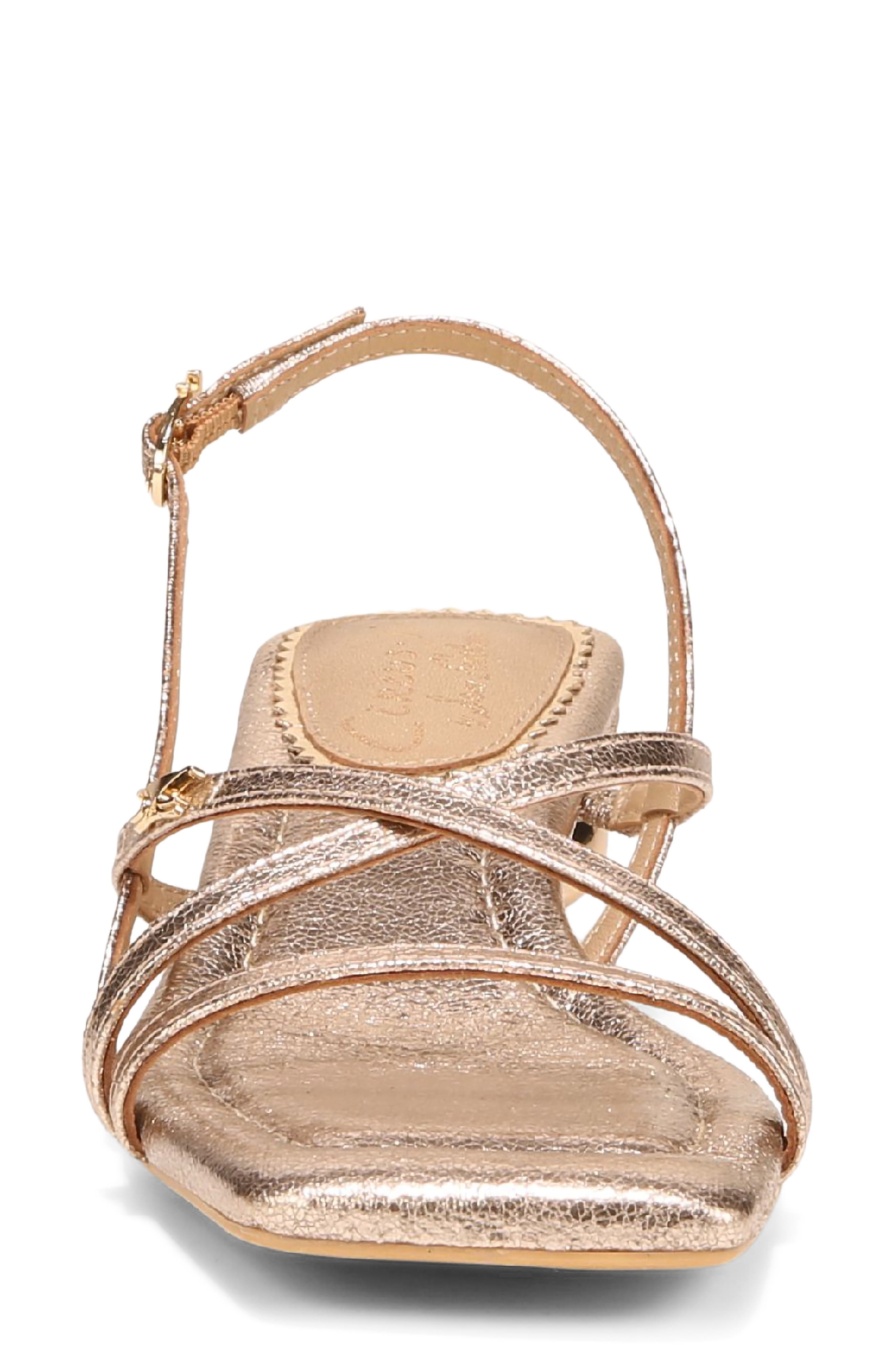 Caia Slingback Sandal, Alternate, color, SOFT GOLD