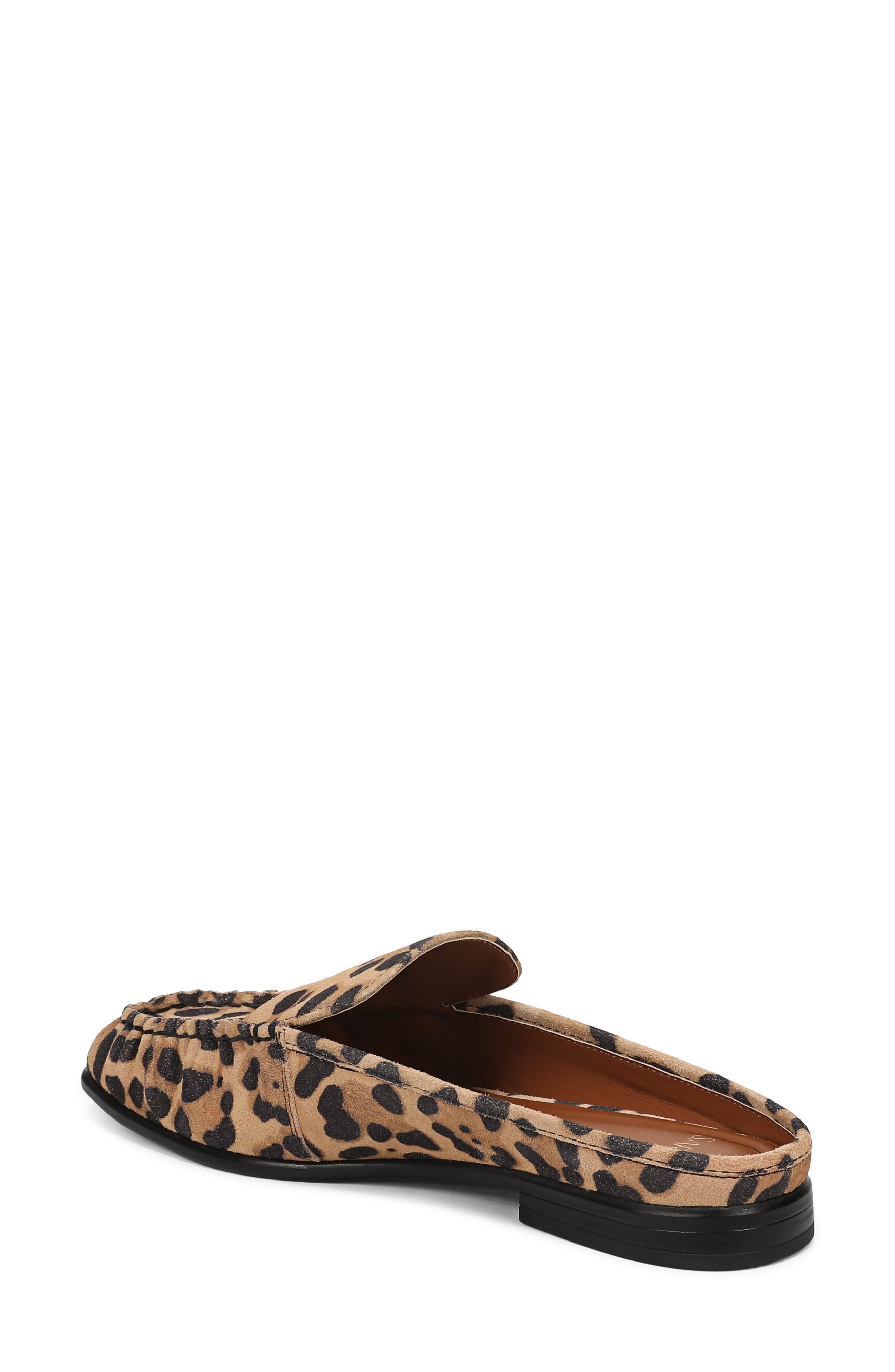 Lainey Croc Embossed Leather Mule, Alternate, color, BROWN