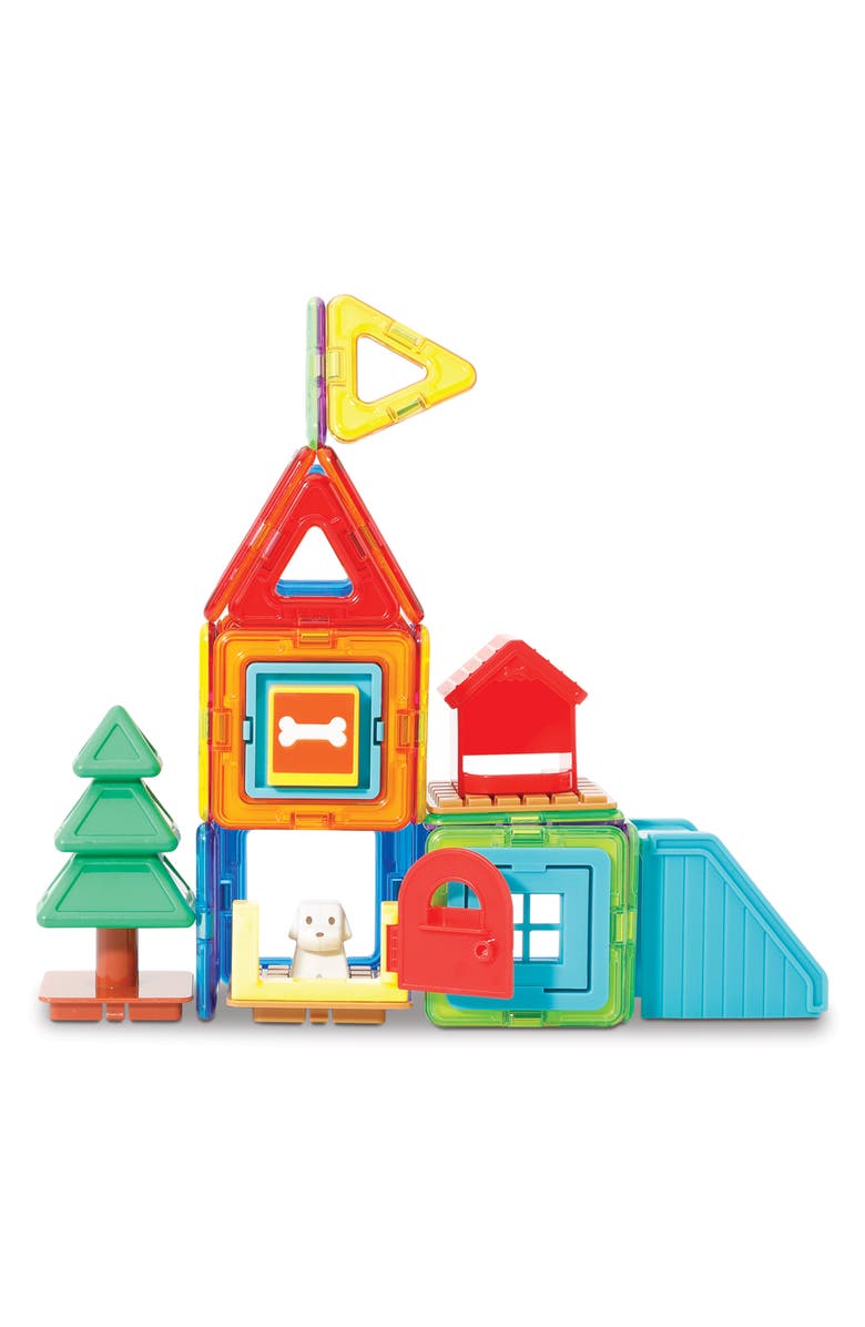 Magformers Milo's Mansion 33-Piece Magnetic Construction Set, Alternate, color,
