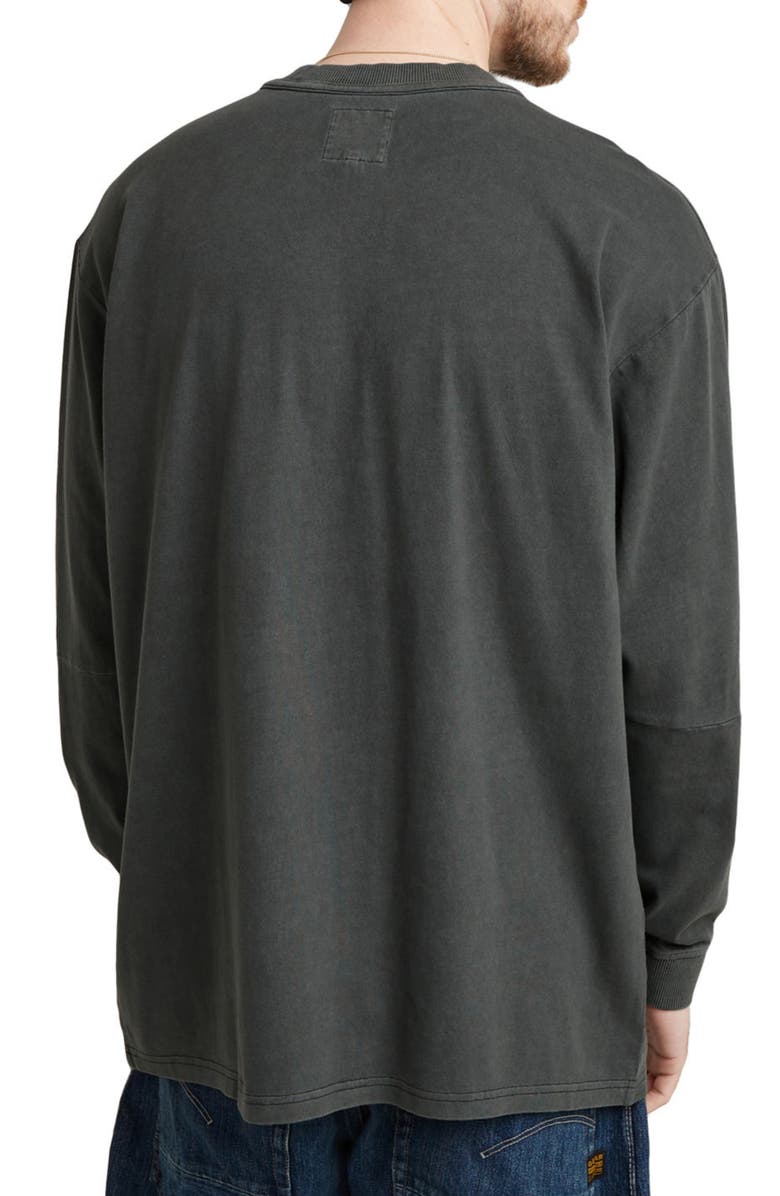 G-STAR Relaxed Pigment Dye Long Sleeve T-Shirt, Alternate, color, 