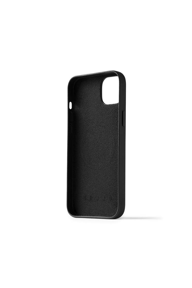 Full Leather MagSafe Wallet Case for iPhone 15 Plus and 14 Plus, Alternate, color, Black