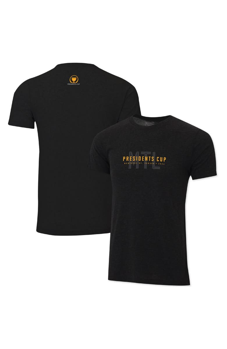 AHEAD Men's Ahead  Black 2024 Presidents Cup  Instant Classic T-Shirt, Alternate, color, 