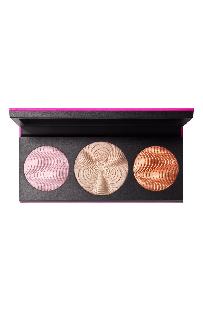 MAC Cosmetics MAC Step Bright Up Extra Dimension Skinfinish Powder Highlighter Palette USD $54 Value, Main, color, Light