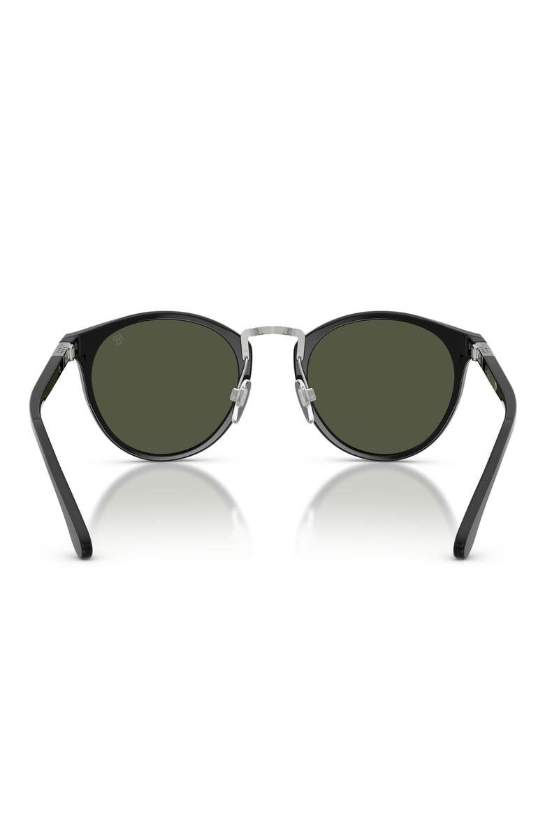 53mm Quincy Phantos Sunglasses, Alternate, color, SHINY BLACK / GREEN