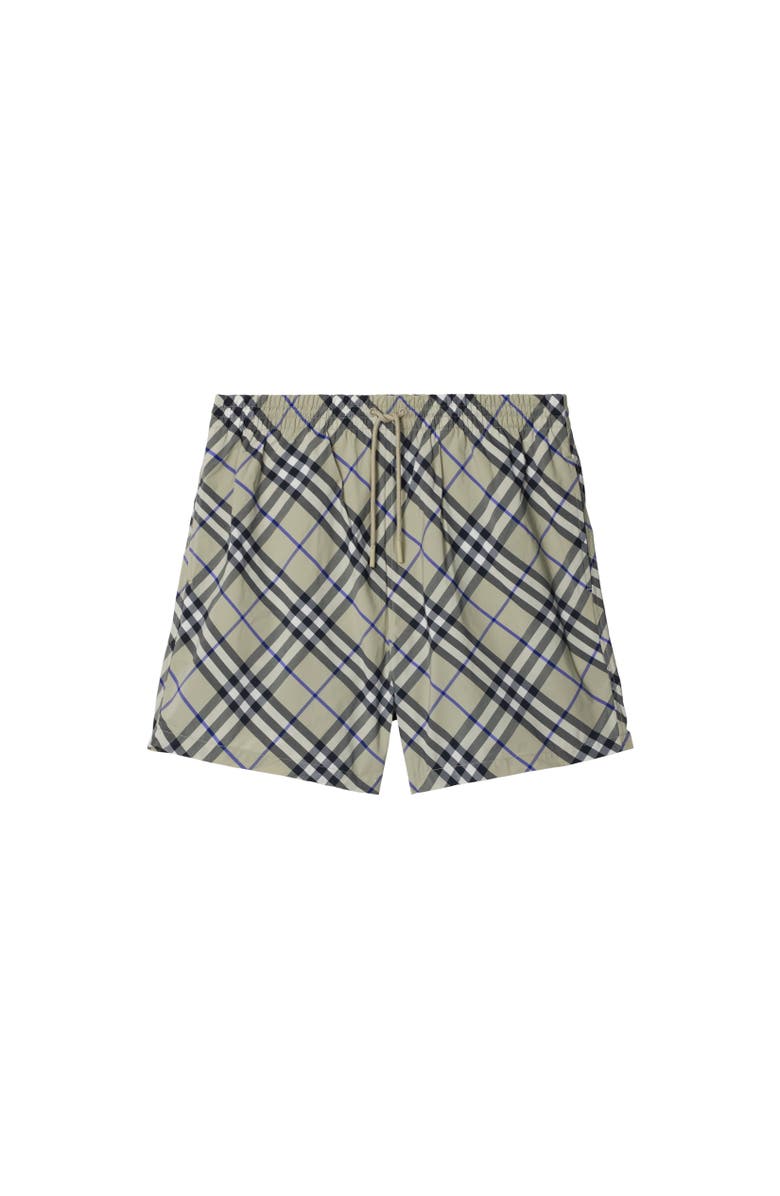Burberry Check Swim Shorts, Alternate, color, 