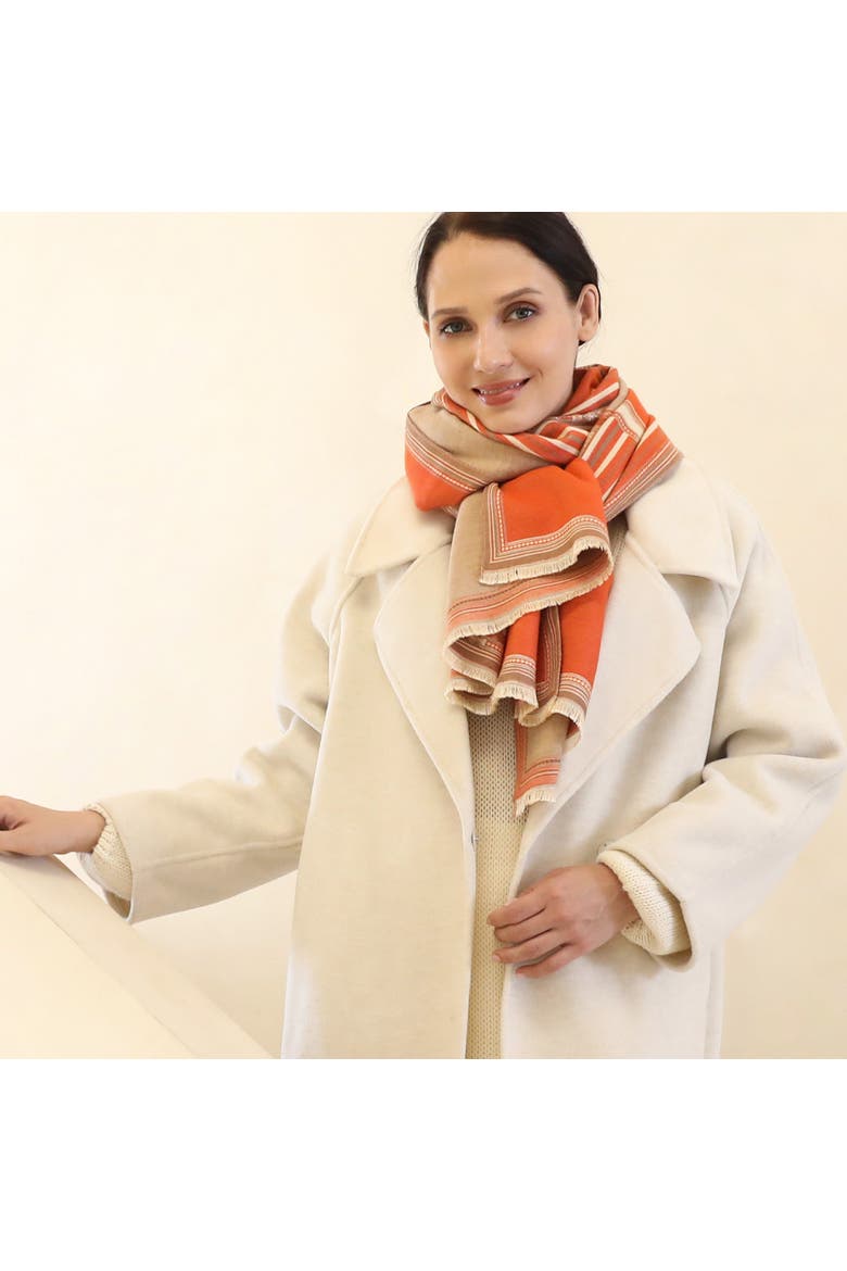 The Lola Scarf, Alternate, color, Orange