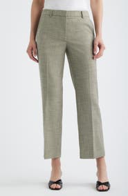 Anne Klein Slash Pocket Straight Leg Pants