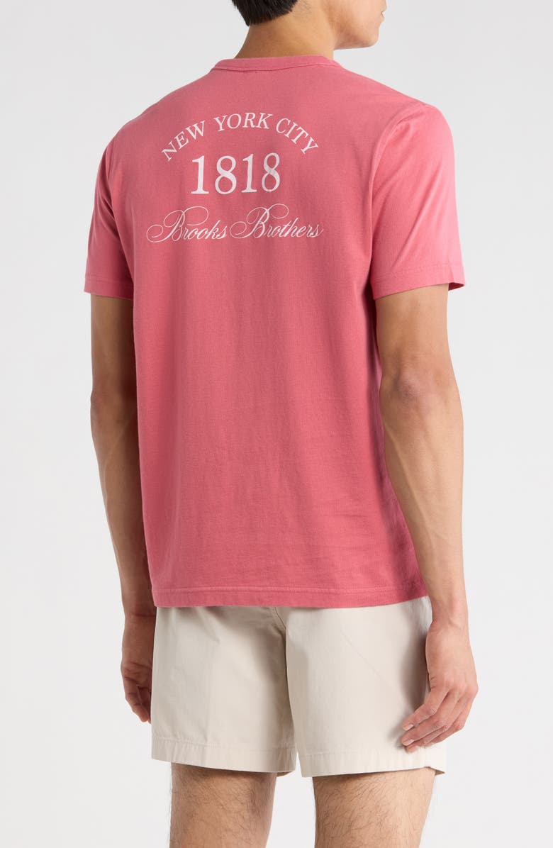 Brooks Brothers Cotton Knit Pocket T-Shirt, Alternate, color,