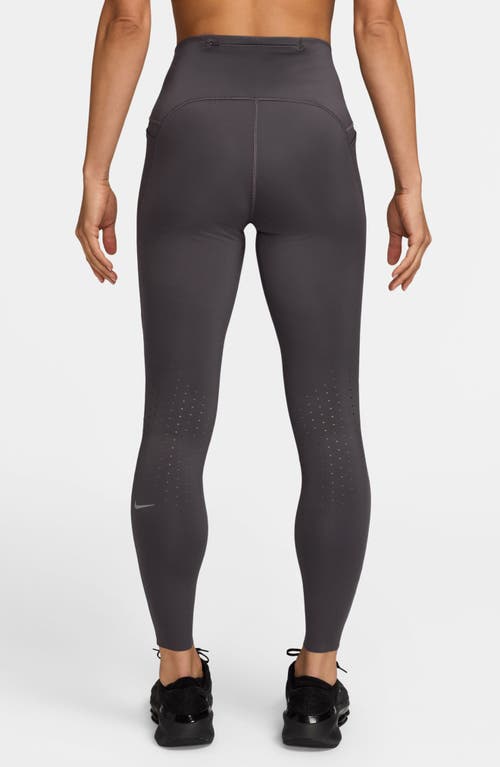 Nike Swift High-waisted Pocket 7/8 Running Leggings In Multi
