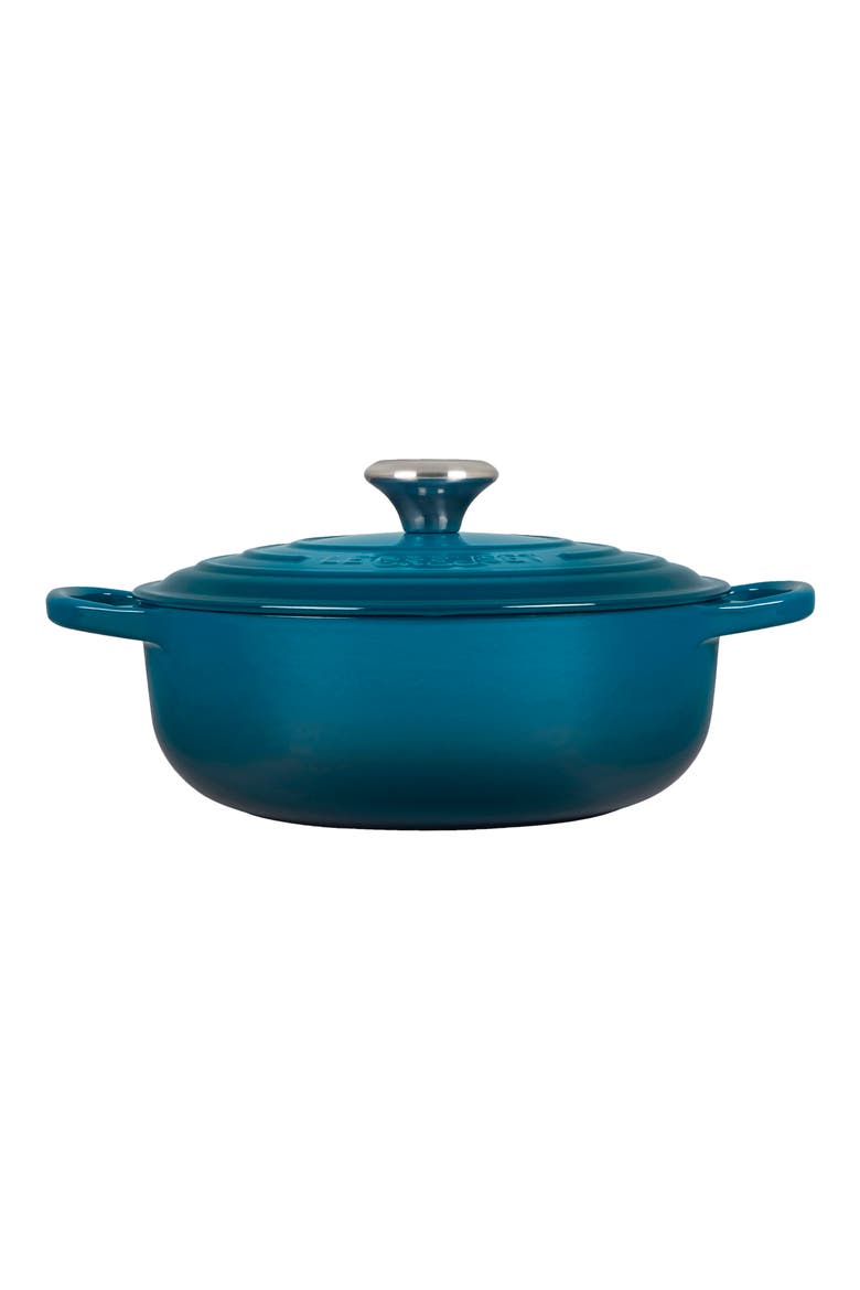 Signature 3.5-Quart Sauteuse Oven, Alternate, color, CARIBBEAN