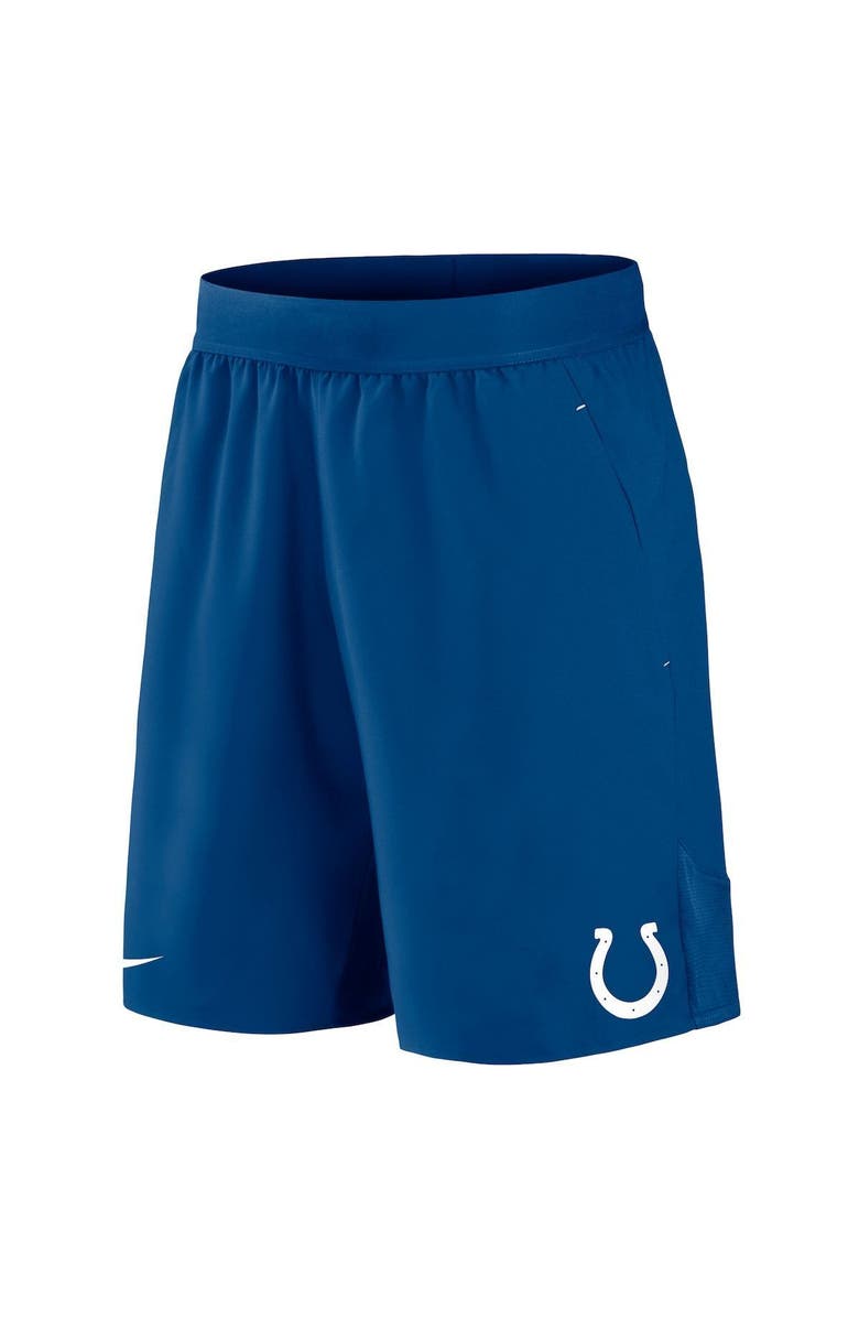 Nike Men's Nike Royal Indianapolis Colts Stretch Woven Shorts, Alternate, color,