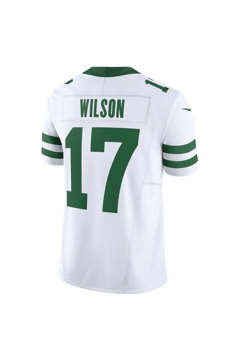 Men's Nike Garrett Wilson White New York Jets Vapor F.U.S.E. Limited Jersey, Alternate, color, White