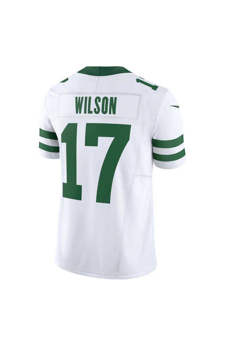 Nike Men's Nike Garrett Wilson White New York Jets Vapor F.U.S.E. Limited Jersey, Alternate, color, 