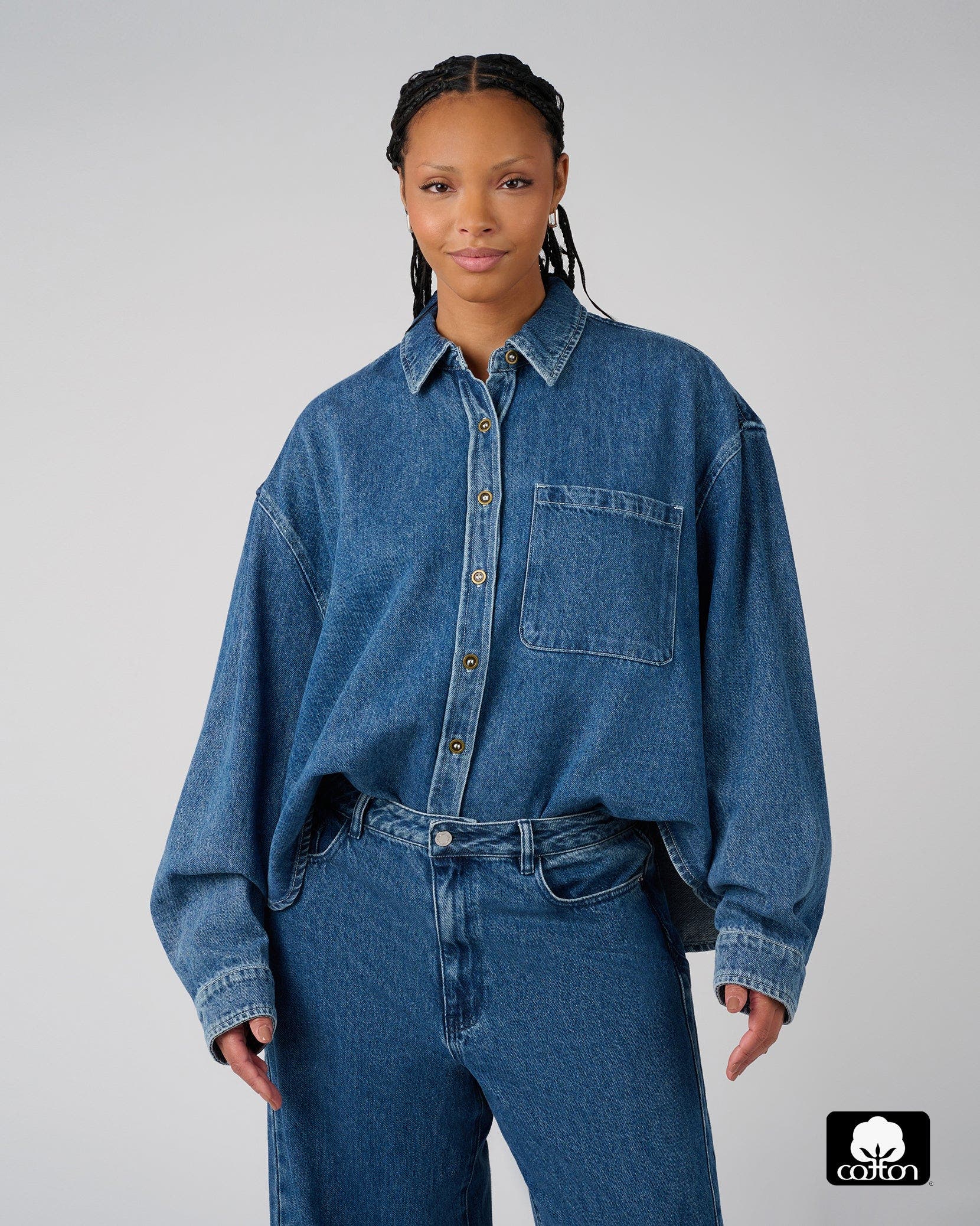 Boxy Boyfriend Overshirt