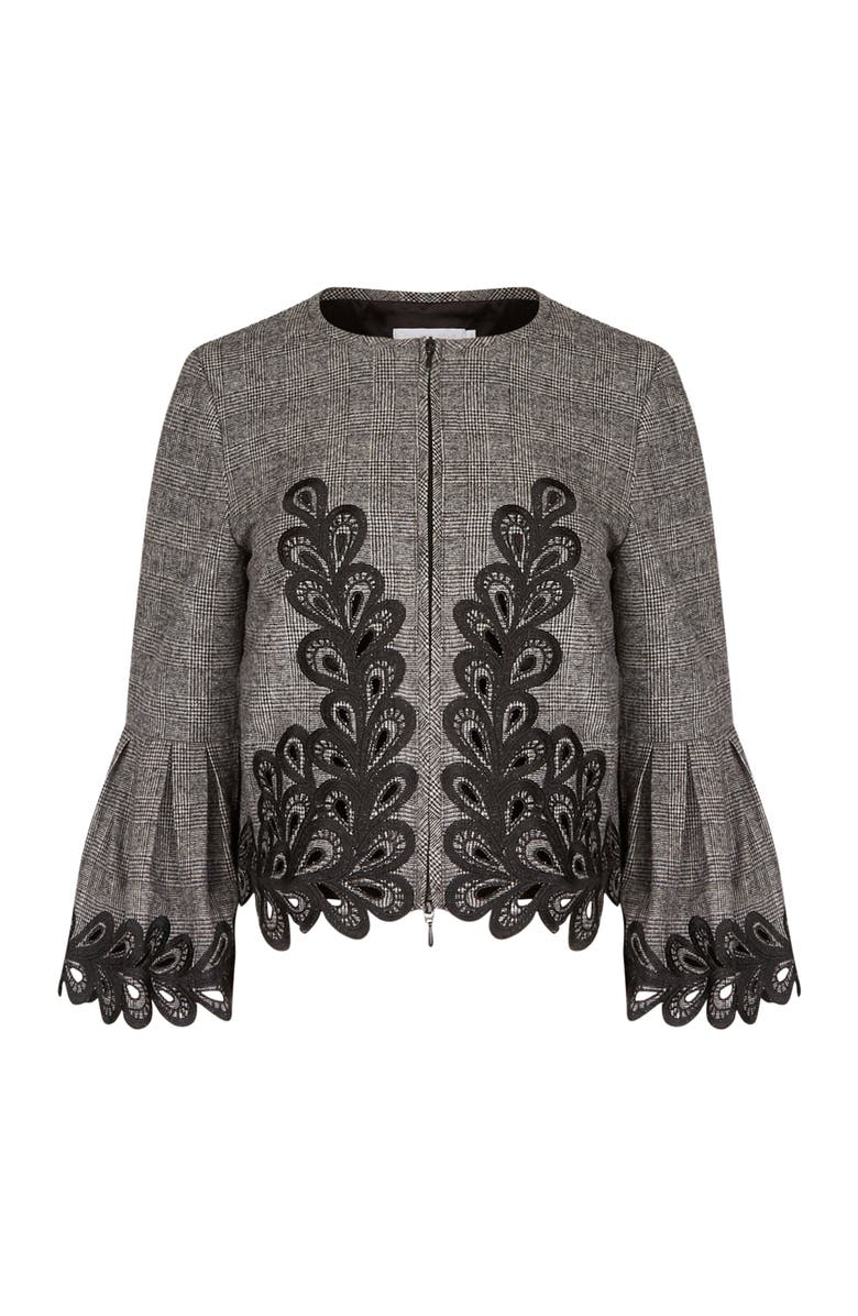 Anne Fontaine Ange Jackets, Main, color, Grey