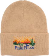 Polo Ralph Lauren Desert Embroidered Polo Beanie