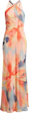 Vince Camuto Sleeveless Chiffon Dress
