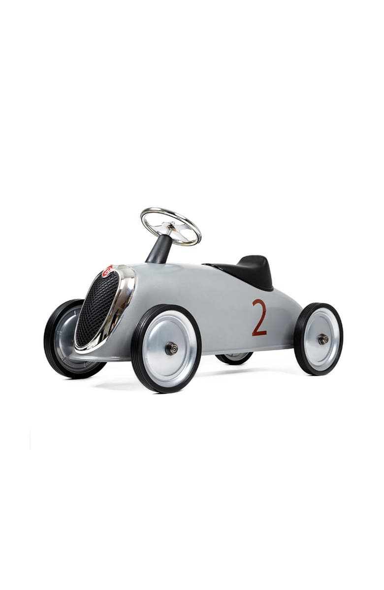 Baghera Racer Ride-On, Main, color, Glossy Metallic Silver