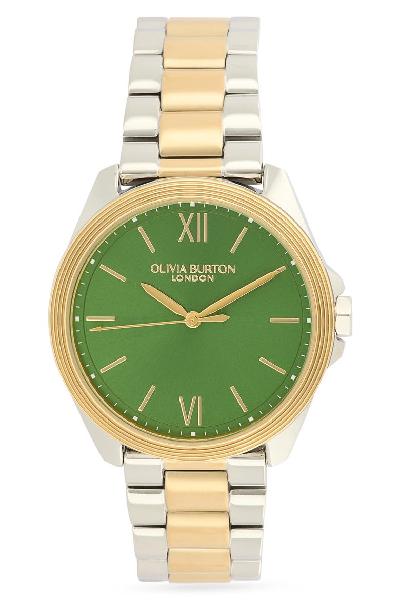 Chiswick Bracelet Watch, 36mm, Main, color, GREEN