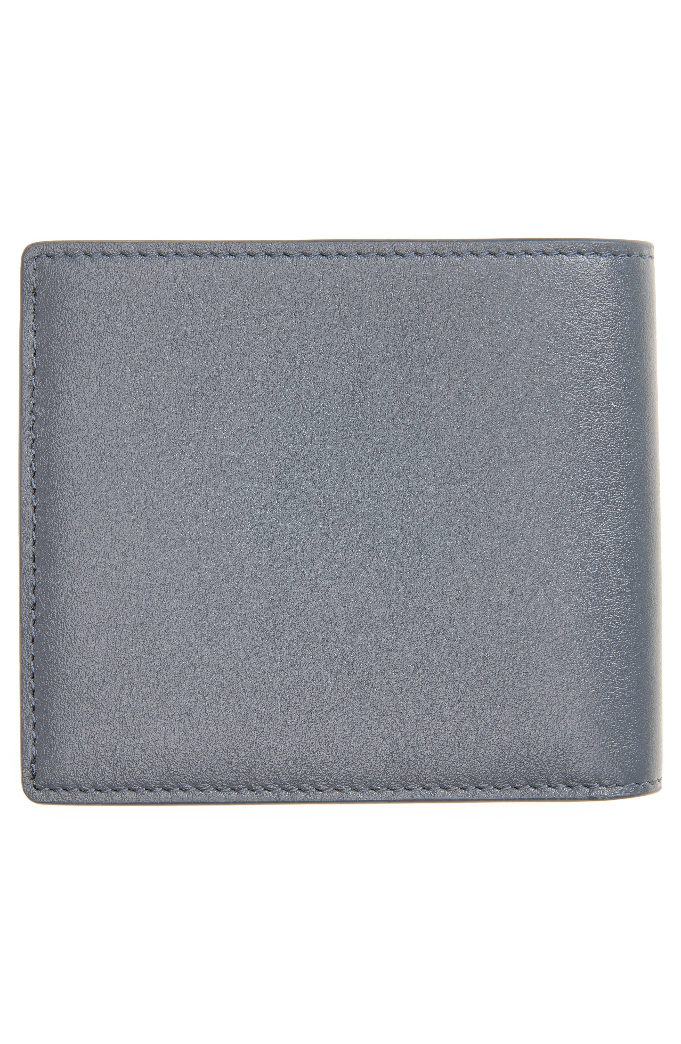 Burberry Equestrian Knight Design Leather Bilford Wallet (Men