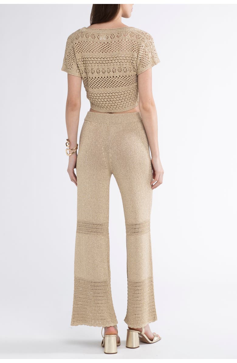 Sunday St. Tropez Tina Crochet Cover-Up Pants, Alternate, color,