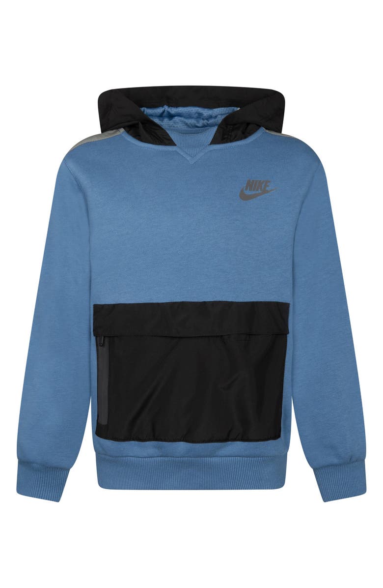 Nike Kids' Future Utility Pullover Hoodie, Main, color, Nike Aegean Strom
