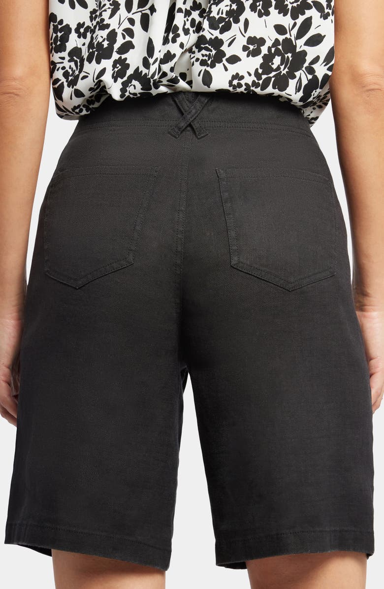 NYDJ Linen Blend Bermuda Shorts, Alternate, color,