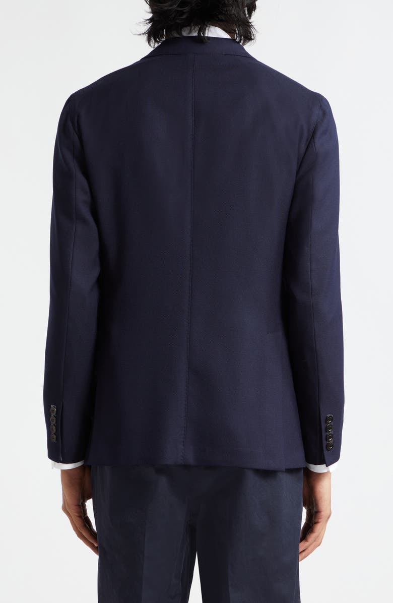 Boglioli Double Breasted Wool Hopsack Sport Coat, Alternate, color,