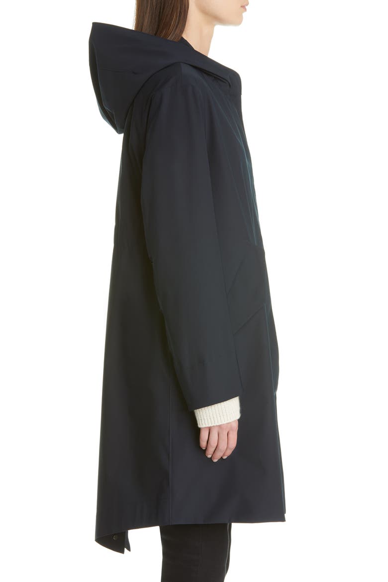 Fishtail Hooded Parka, Alternate, color, DARK BLUE 359